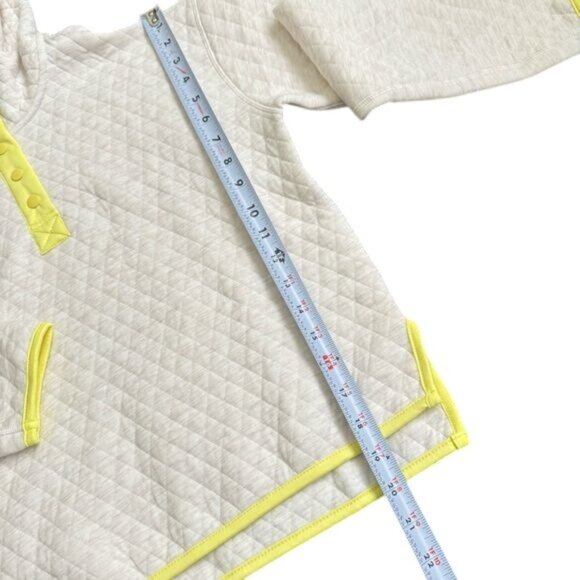 Marine Layer corbet snap hoodie oatmeal quilted size XS womens soft sweatshirt - Picture 4 of 9